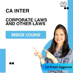 CA Inter Corporate Laws Bridge Course